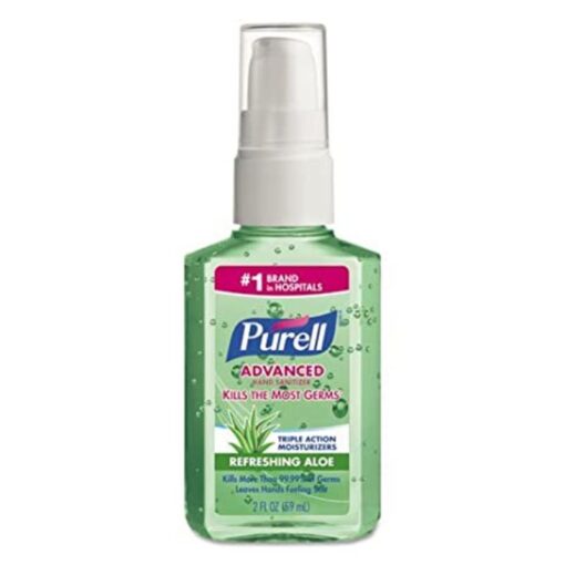 Purell - Advanced Hand Sanitizer with Aloe Pump Bottle, 60ml - 3051-24