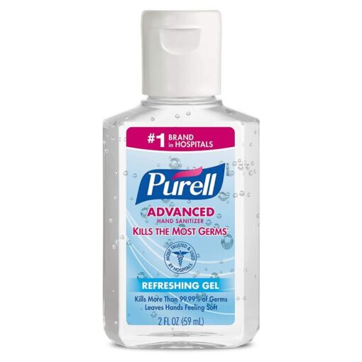 Purell - Advanced Instant Hand Sanitizer Bottle with Flip Top, 59ml - 9605-24