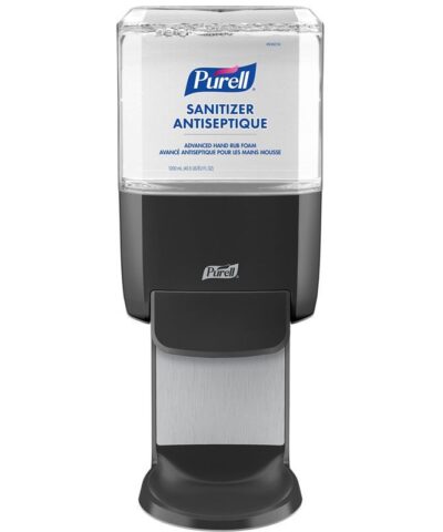 Purell - ES4 Hand Sanitizer Dispenser Graphite Push-Style Dispenser with Wall Shield - 5024-01