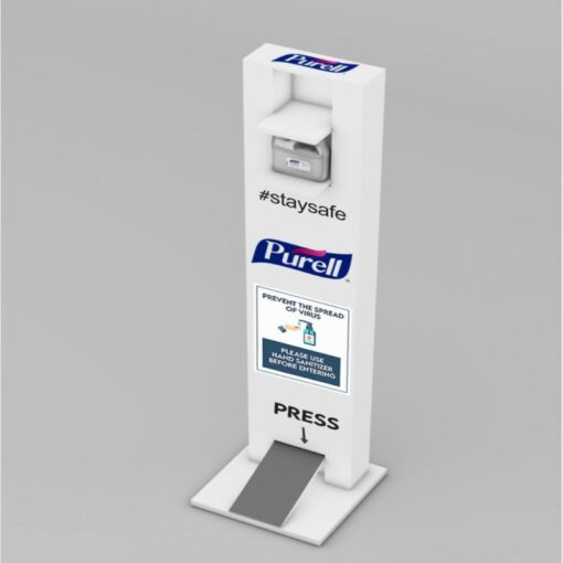 Purell - Hand Sanitizer Foot Operated Stand - PFOS-01