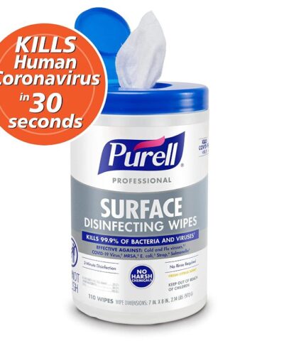 Purell - Professional Surface Disinfecting Wipes 110ct Canister - 9342-06