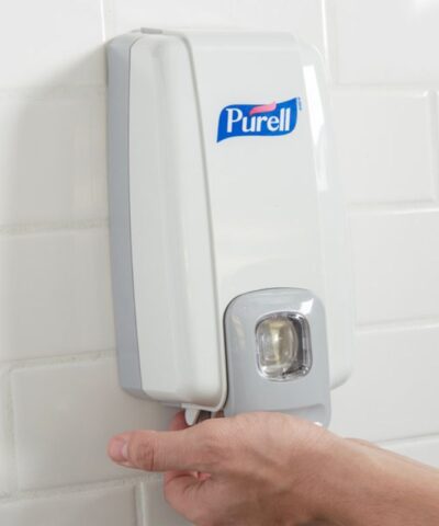 Purell - Wall Mounted NXT Space Saver Dispenser, Dove Gray - 2120-06(Pack of 3 Pcs)