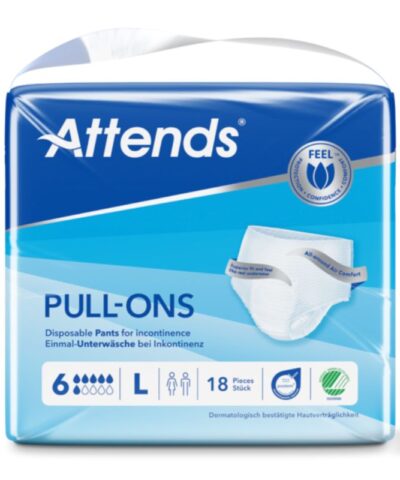 Attends - Pull Ons 6 L - Pack of 18pcs