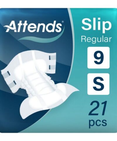 Attends - Slip Regular 9 Small Adult Diaper - Pack of 21