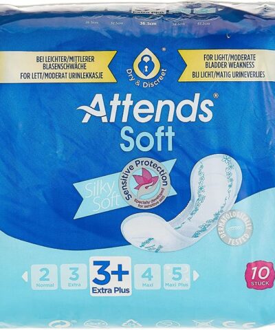 Attends - Soft 3 Extra Plus Pads - Pack of 10