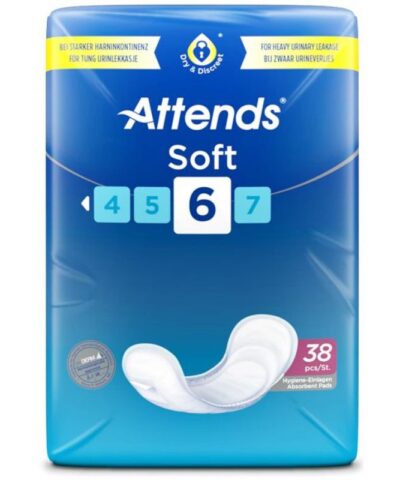 Attends - Soft 6 - Pack of 38