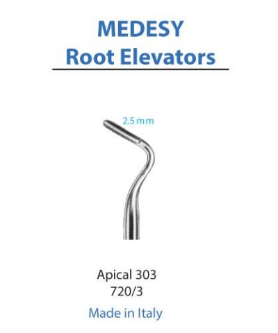 Medesy - Root Elevator Apical 303 MM 2.5 Right