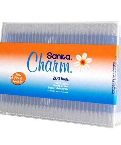 Sanita - Charm 100% Cotton - 200 buds