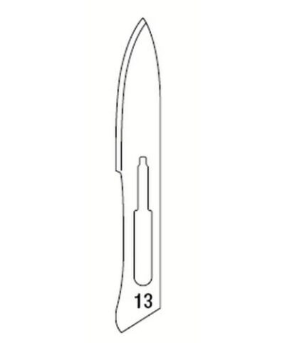 Medesy - Scalpel Blades Sterile N.13 - 100 PCS