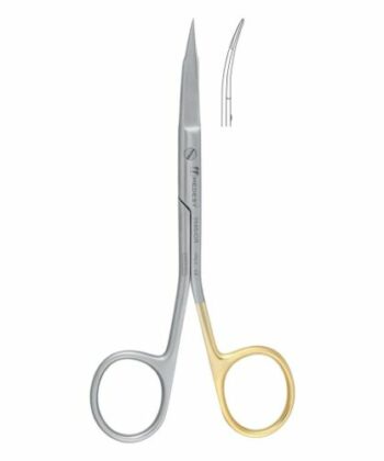 Medesy - Scissor Goldman-Fox mm130 Curved Left Handed