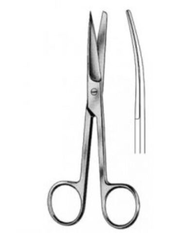 Medesy - Scissor Iris mm115 Curved Left Handed