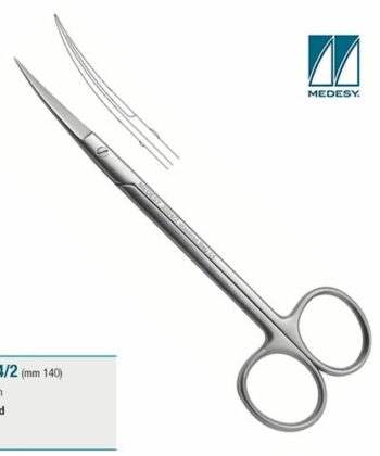 Medesy - Scissor Joseph mm140 Curved