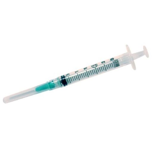 Medisoft - Disposable Syringe 3ml Luer Lock with 23G x 11/4inch Needle