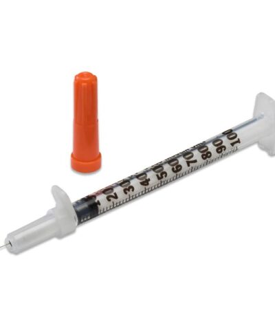 Unolok - Disposable Syringe 1ml with 29G x 1/2inch Needle - 10's Multipacked