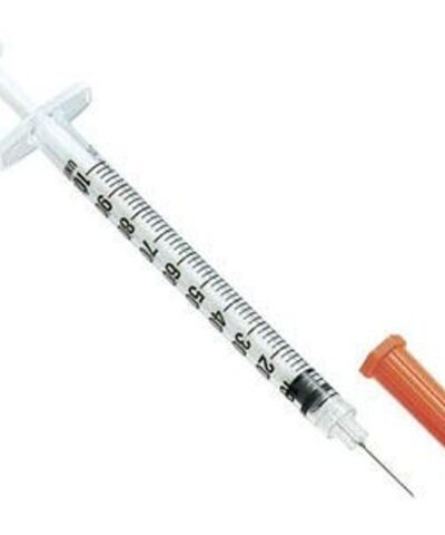 Unolok - Disposable Syringe 1ml with 30G x 1/2inch Needle Individually Packed - Box of 100