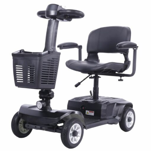 4 Wheel Electric Scooter Wheelchair for Adult Seniors Open Armrest, Swivel Seat - X-02