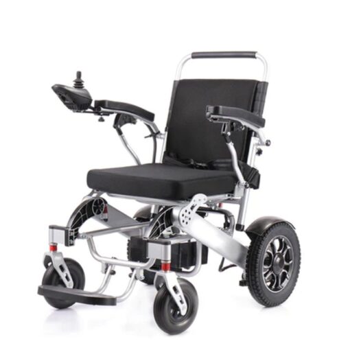 Aluminum Lightweight Folding Electric Wheelchair with Four Wheel - DDLY01