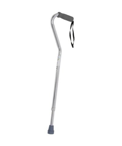 Caremax - Aluminum Cane, Silver - CA833L4