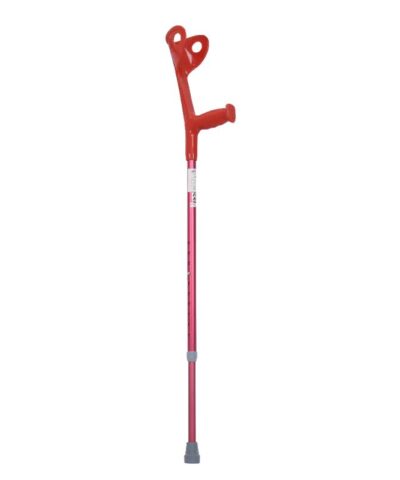 Caremax - Elbow Crutch, Red - Ca851L1