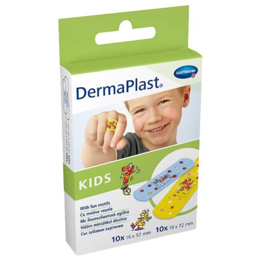 Dermaplast - Kids Colorful and Water Resistant, 20pcs - 535650.A