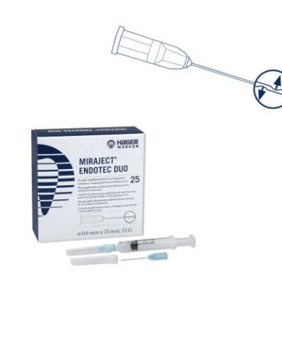 Hager & Werken - Miraject Endotec Luer 27 Gauge Ø 0.4mm L25 mm