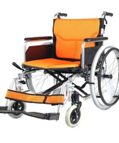 Kawaza - Aluminum Frame Wheelchair, Fabric Seat Cushion - Kwa06