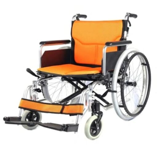 Kawaza - Aluminum Frame Wheelchair, Fabric Seat Cushion - Kwa06