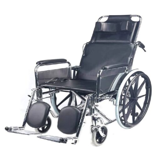 Kawaza - Folding Chrome Plated Steel Frame 180A Full Reclining Back, Spoke - Kw50M