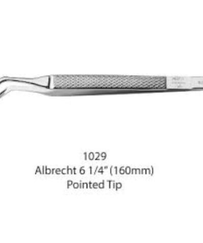 Medesy - Tweezer Albrecht Pointed 160 mm