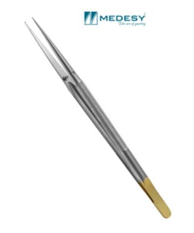 Medesy - Tweezer Microsurgical 180 mm Serrated