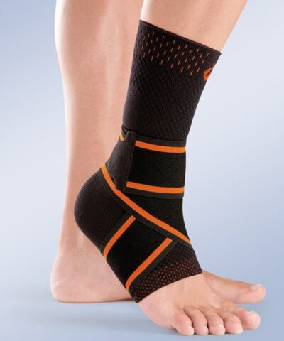 Orliman - Cross Ankle Brace Black, Size-1 - Tob-500N