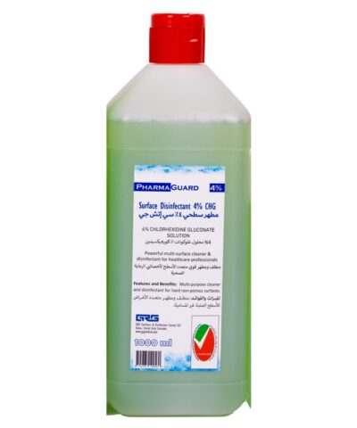 PharmaGuard Surface Disinfectant 4% CHG 1 Liter