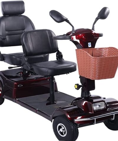 Two Seat Four Wheel Electric Scooter Wheelchair for Adults and Seniors - YL-010L