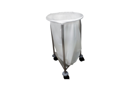 Medical Dirty Linen Trolley Single without Lid