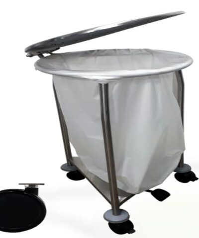 Dirty Linen Trolley Single with Lid