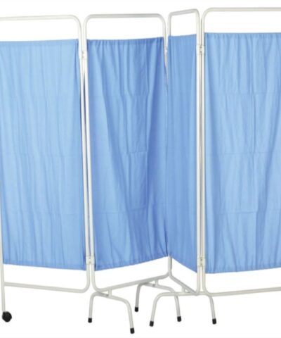 Ward Screen 4 Fold - Blue