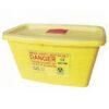 Kentex - Sharp Disposal Plastic Container, 23Ltr