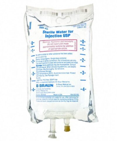 Sterile Water for Injection, 500ml