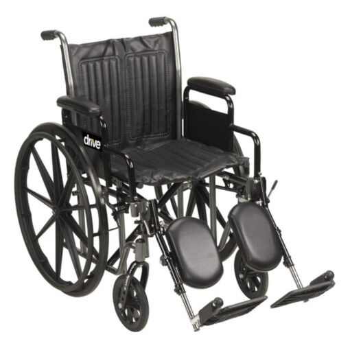 Drive Devilbiss - Silver Sport 2 Wheelchair - SSP216DFA-ELR