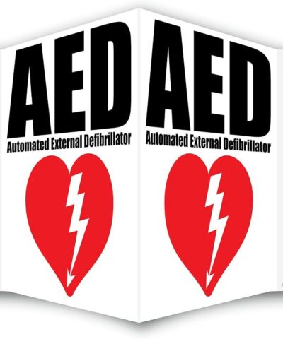 AED Sign Board For Workplace