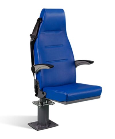 Ambulance Doctor Seat Blue Rotatable