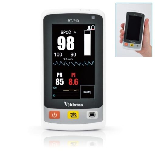 Bistos - Color Touch Screen Handheld Pulse Oximeter - BT-710