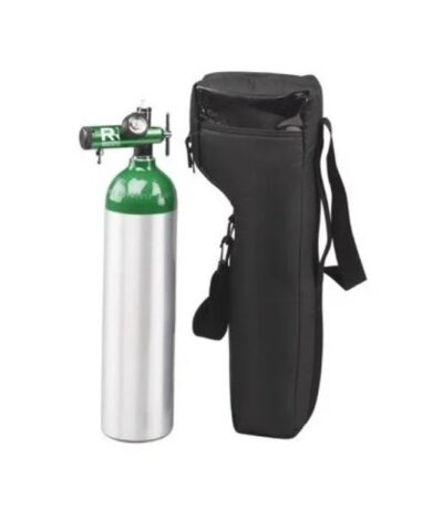 Portable Aluminum Oxygen Cylinder with Carry Bag, 2L