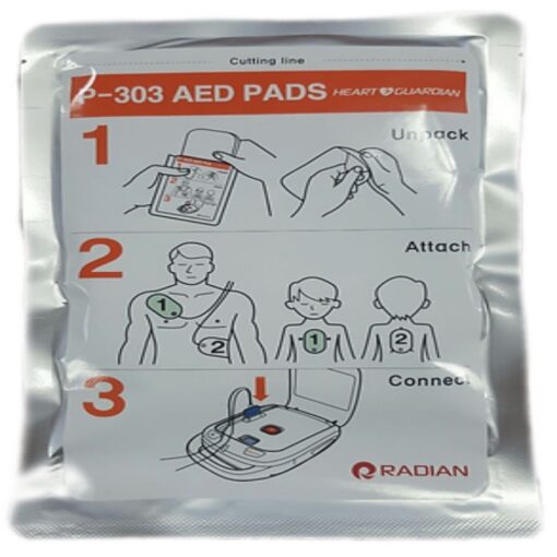 Radian - Replacement Pad for AED Machine - P-303