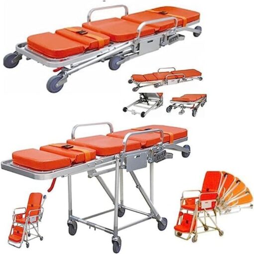 Automatic Loading Chair Stretcher - Orange