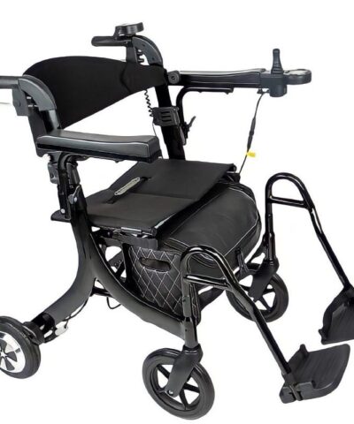 Stellar Power Rollator Aluminium Walking Frame with Corded Remote Control - GM-AR23