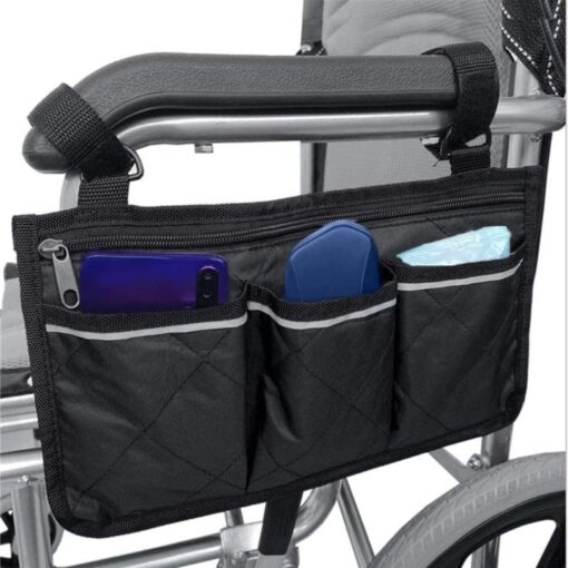 Wheelchair Side Multifunctional Armrest Organiser Bag - GM-B10