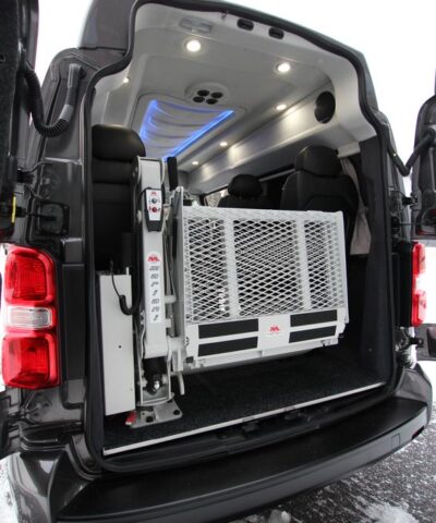 Single Arm Wheelchiar Lift For Van-Aluminium By Marafek Mobility