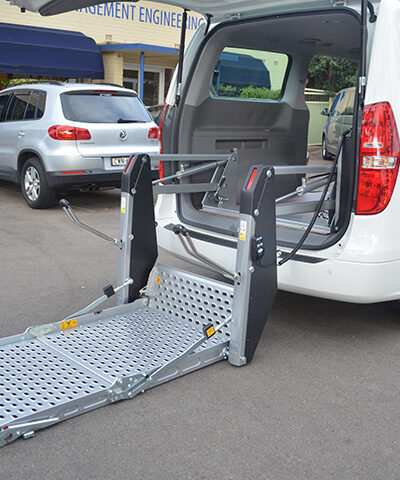 Wheelchair Lift In Van-Aluminium By Marafek Mobility