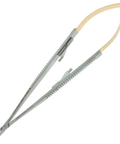 Clove - Needle Holder Castroviejo Curved Tungsten Carbide, 14.5cm - AUGC-1030